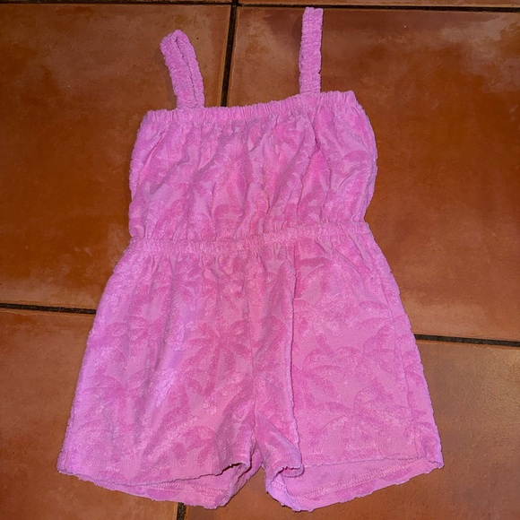 Vince Camuto Other - Vince Camuto Floral Pink Kids Romper